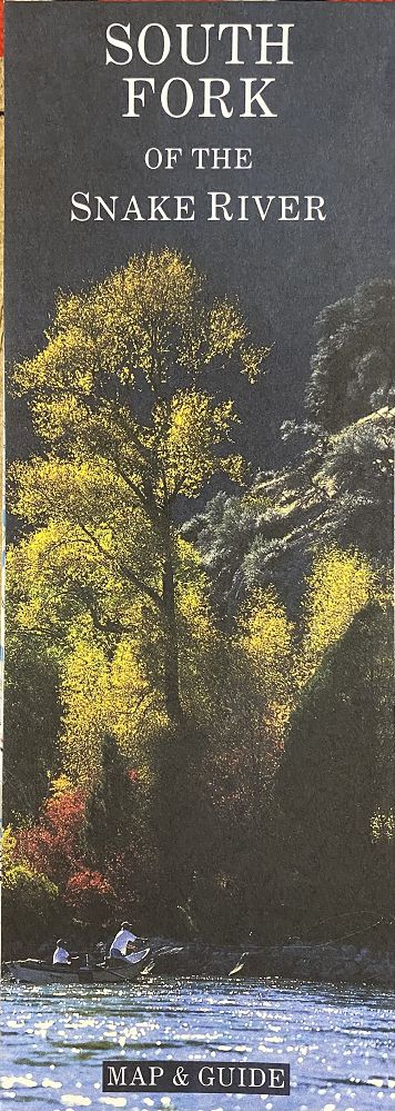 South Fork of the Snake Map Beartooth - 208516 