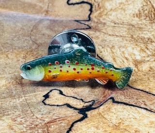 Vintage Brook Trout Pin Mini