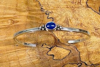 Vintage Navajo Lapis Bracelet